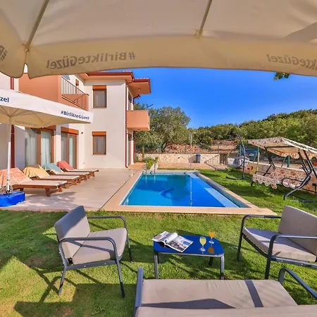 Spectacular With Private Pool And Amazing View Surrounded By Nature In Kas